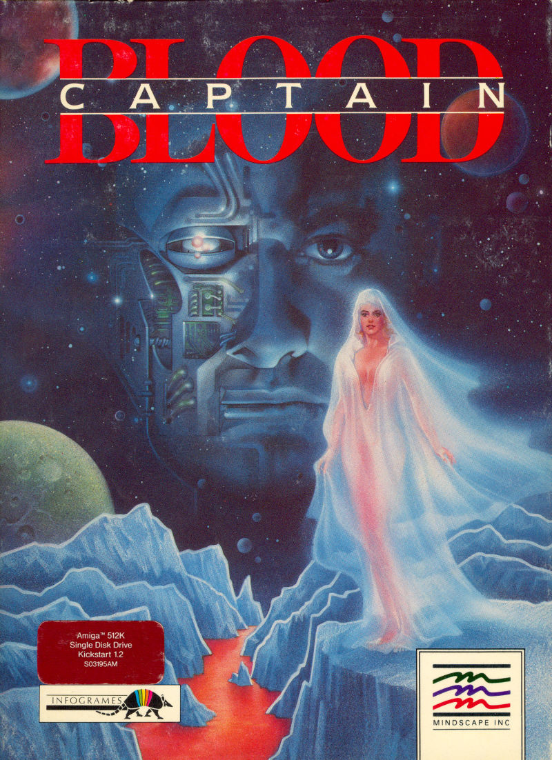 CAPTAIN BLOOD JEU pour Amiga / Commodore De Mindscape Inc, Haut