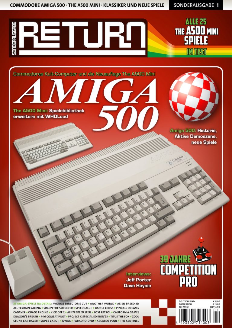Heft CD Amiga Special Spiele Hits Amiga, 1998, CD-Hülle 